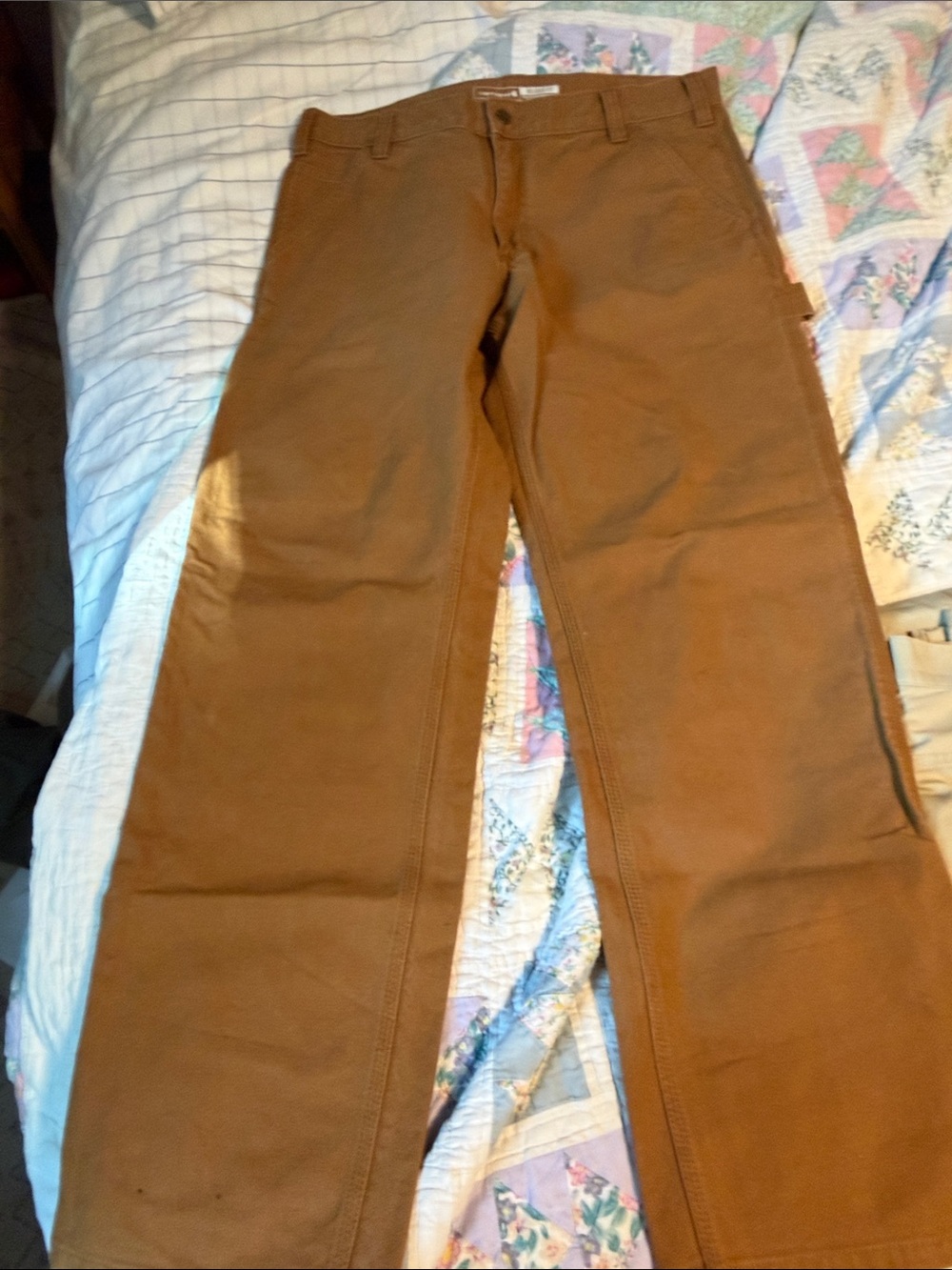 Carhartt Brown Cargo Work Pants